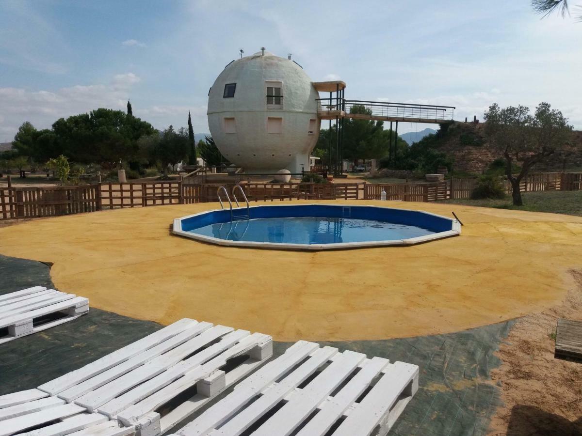 Camping Bola Hotell Villena Exteriör bild